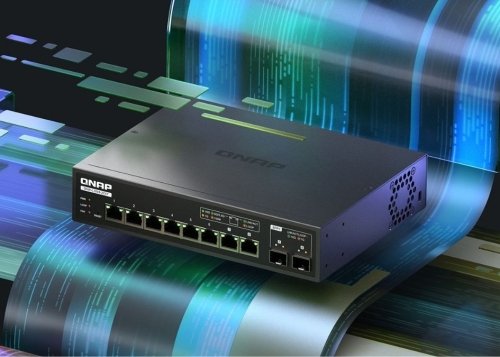 QNAP QSW 3000 equilibra versatilidad y sencillez en un switch 10 GbE gestionable lite de 8 puertos