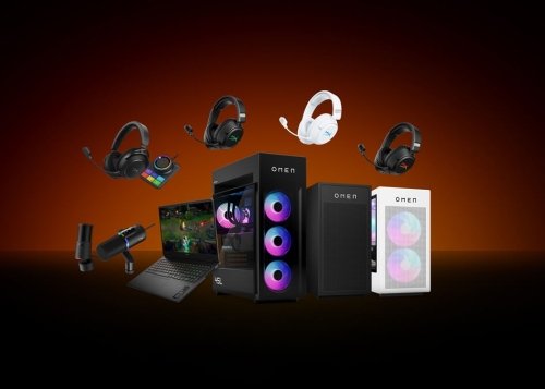 HP se pone seria con el gaming: estas torres Omen y los nuevos auriculares con 250 h de batería lo demuestran