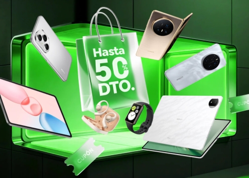 ¡Hasta 50% de descuento! El Black Friday de HONOR sorprende en móviles, tablets, wearables y más tecnología