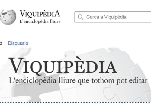 Viquipèdia: la versión catalana de Wikipedia