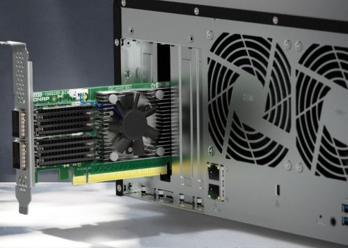 Las empresas exigen altas velocidades, y es justo lo que ofrece QNAP con su nueva tarjeta de red 100 GbE
