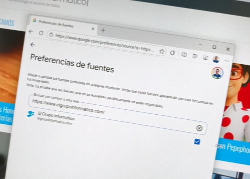 Sigue a El Grupo Informático en Google para tener las últimas noticias tech