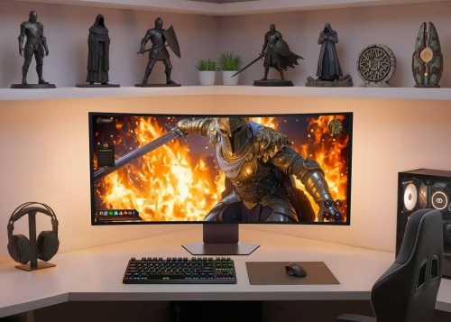 El primer monitor gaming OLED 5K2K de 39" del mundo ahora viene con una silla gaming de regalo