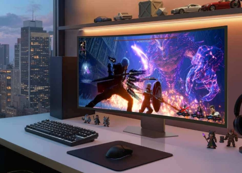 El último LG UltraGear OLED es el "arma definitiva" para el gaming: un monitor curvo 5K2K reforzado con IA