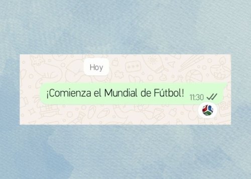WhatsApp celebra el Mundial: así puedes usar la genial reacción animada del balón oficial