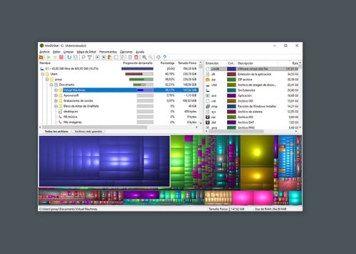 WinDirStat: así puedes saber qué está ocupando espacio en tu disco duro