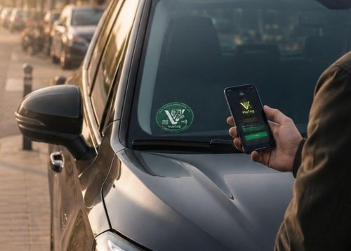 Este QR en tu coche hace que se puedan comunicar contigo fácilmente y avisarte de cualquier incidencia
