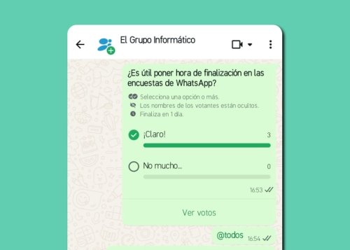 Encuestas secretas, menciones a @todos y grupos paralelos: esto es lo que llega a WhatsApp