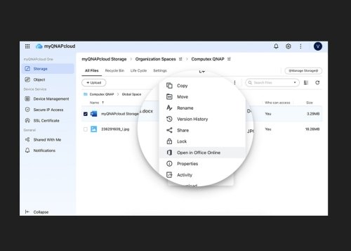 QNAP lanza una nube para equipos empresariales: myQNAPcloud Storage Business