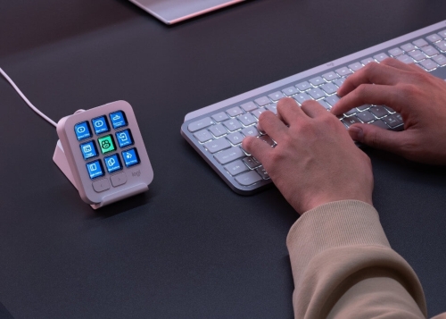 Logitech MX Keypad, así es el nuevo centro de control compatible la IA que optimizará tu flujo de trabajo