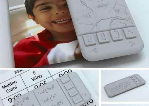 El primer smartphone para invidentes