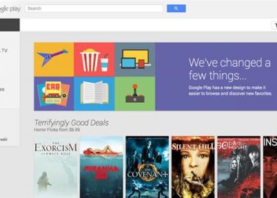 Nueva versión web de Google Play
