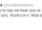 Actualización a Jelly Bean para Xperia en breve