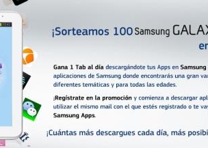 Sorteo de 100 Samsung Galaxy Tab 2 en 100 días