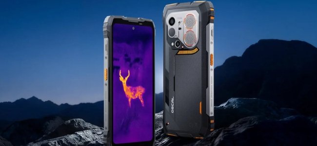 Cámara térmica, resistencia brutal y linterna super brillante: Oscal Pilot 6 es el móvil que puede con todo