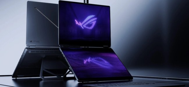 Gaming con doble pantalla: el nuevo ROG Zephyrus Duo es el portátil más extremo para los videojuegos