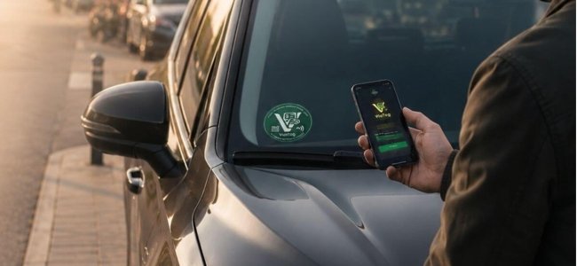 Este QR en tu coche hace que se puedan comunicar contigo fácilmente y avisarte de cualquier incidencia