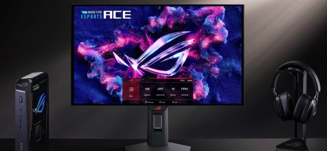OLED para los eSports: los nuevos monitores gaming Asus ROG son tan rápidos como espectaculares
