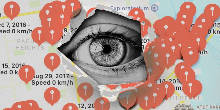 Resultado de imagen de CUALQUIER APP CON ACCESO A LAS FOTOS PUEDE RASTREAR TUS MOVIMIENTOS