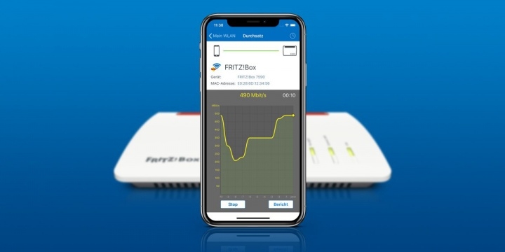 Descarga FRITZ!App WLAN para medir la calidad y velocidad ...