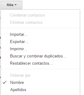 Imagen - Cómo recuperar contactos eliminados en Gmail