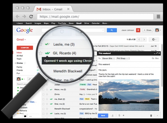 Imagen - Cómo saber si han leído un email de Gmail