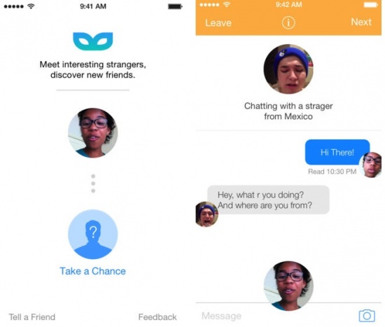 Imagen - Chance, un servicio de mensajer&iacute;a &lsquo;a lo chatroulette&rsquo; para iOS
