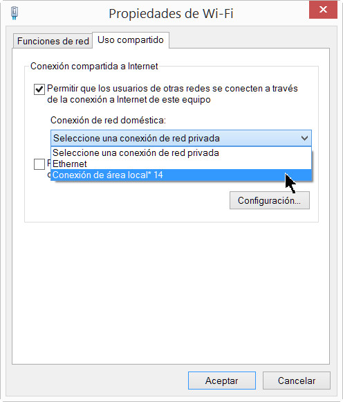 Imagen - Crear un punto de acceso WiFi con Windows 8.1