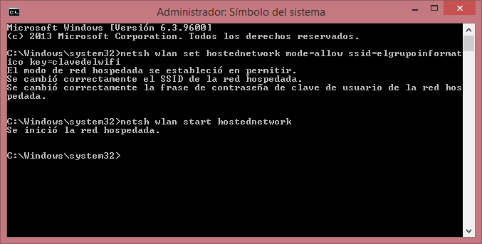Imagen - Crear un punto de acceso WiFi con Windows 8.1