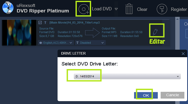 Imagen - Review uRex DVD Ripper Platinum