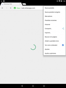 Imagen - Cómo usar WhatsApp Web desde un tablet