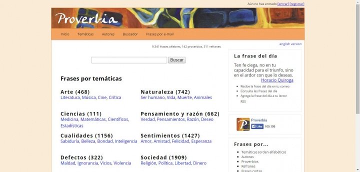 Imagen - 5 webs con frases para Instagram, Facebook y Twitter