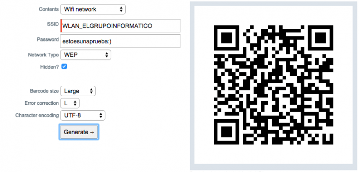 Imagen - Conéctate a tu red WiFi mediante un código QR