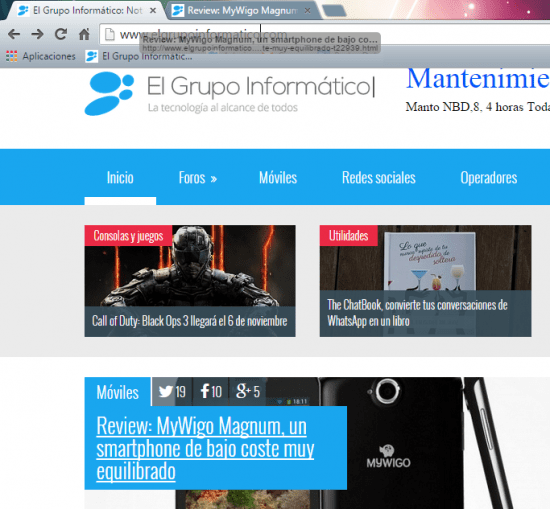 Imagen - Aprovecha al m&aacute;ximo Chrome con estos trucos para la barra de direcciones