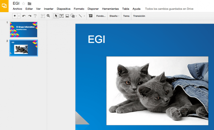 Imagen - Cómo crear un PowerPoint online con Google Drive