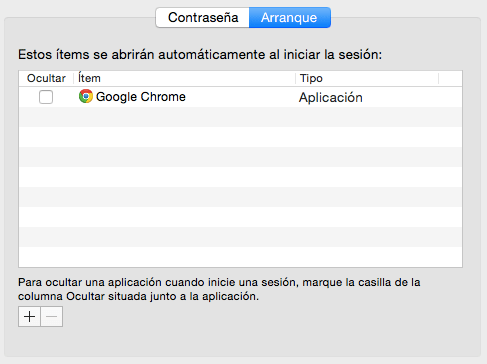 Imagen - Configurar aplicaciones del inicio en Mac OS X