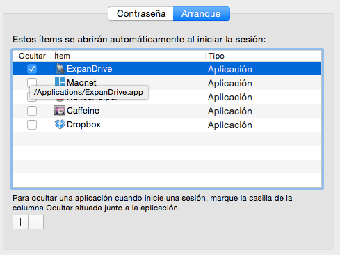 Imagen - Configurar aplicaciones del inicio en Mac OS X