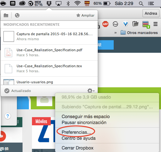 Imagen - Cómo subir archivos a Dropbox más rápido