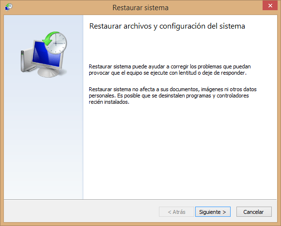 Imagen - Cómo restaurar el sistema Windows