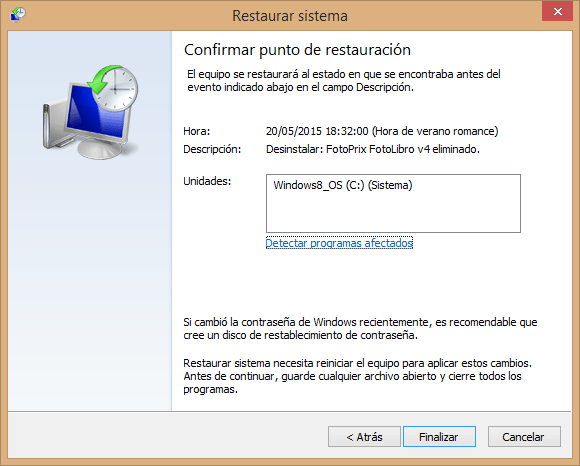 Imagen - Cómo restaurar el sistema Windows