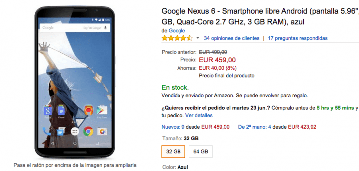 Imagen - Cómo comprar el Nexus 6 más barato