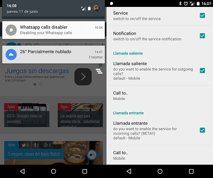 Imagen - Cómo desactivar las llamadas de WhatsApp