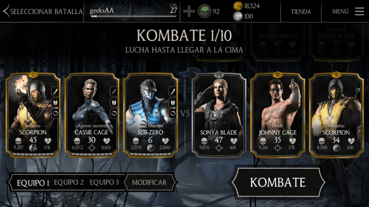 Imagen - Los 10 secretos de Mortal Kombat X Mobile