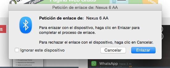 Imagen - Cómo enviar y recibir ficheros por Bluetooth en Mac