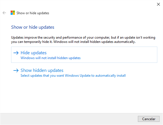 Imagen - Cómo ocultar o bloquear actualizaciones en Windows 10