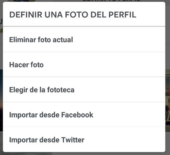 Imagen - Cómo cambiar la foto de perfil en Instagram