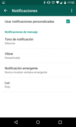 Imagen - Personaliza las notificaciones para cada contacto en WhatsApp