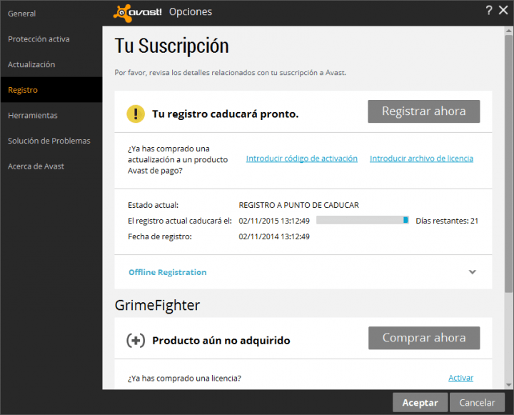 Imagen - C&oacute;mo renovar Avast