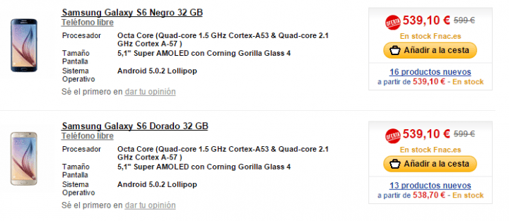 Imagen - &iquest;D&oacute;nde comprar el Samsung Galaxy S6 m&aacute;s barato?