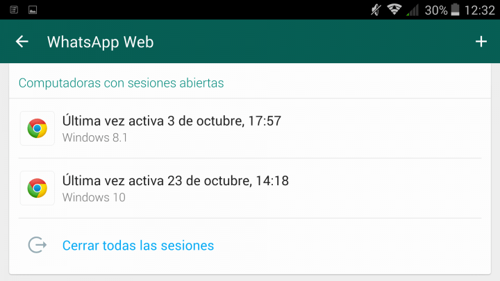 Imagen - Cómo desvincular tu WhatsApp de WhatsApp Web